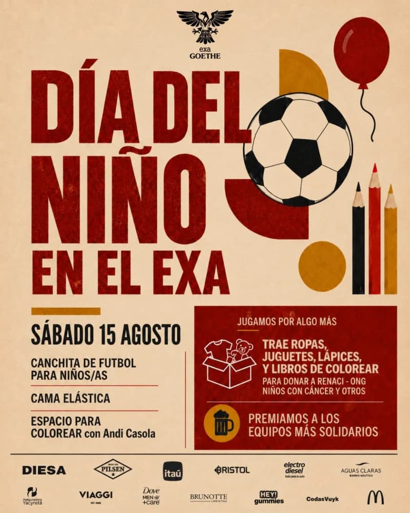 Día del Niño en el Exa Goethe: una jornada de alegría y solidaridad